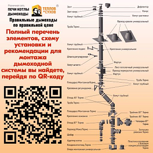 Труба L250 ТМ-Р 430-0.8 D150 (5)